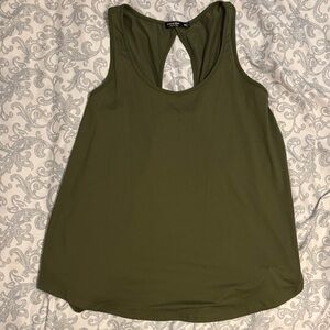 SHEIN Olive Green Tank Top